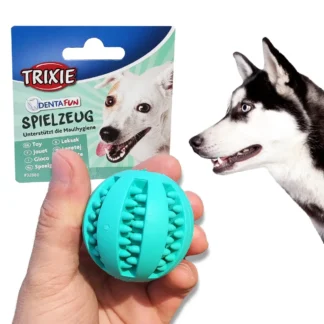 mała piłka dla psa z miętą
