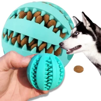 średnia piłka na zęby dla psa