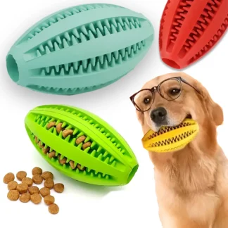 Piłka dla psa rugby dentystyczne