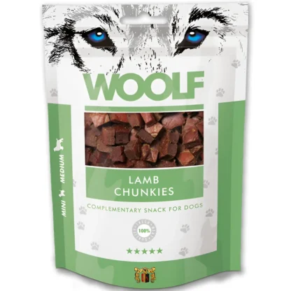 lamb chunkies 100g woolf