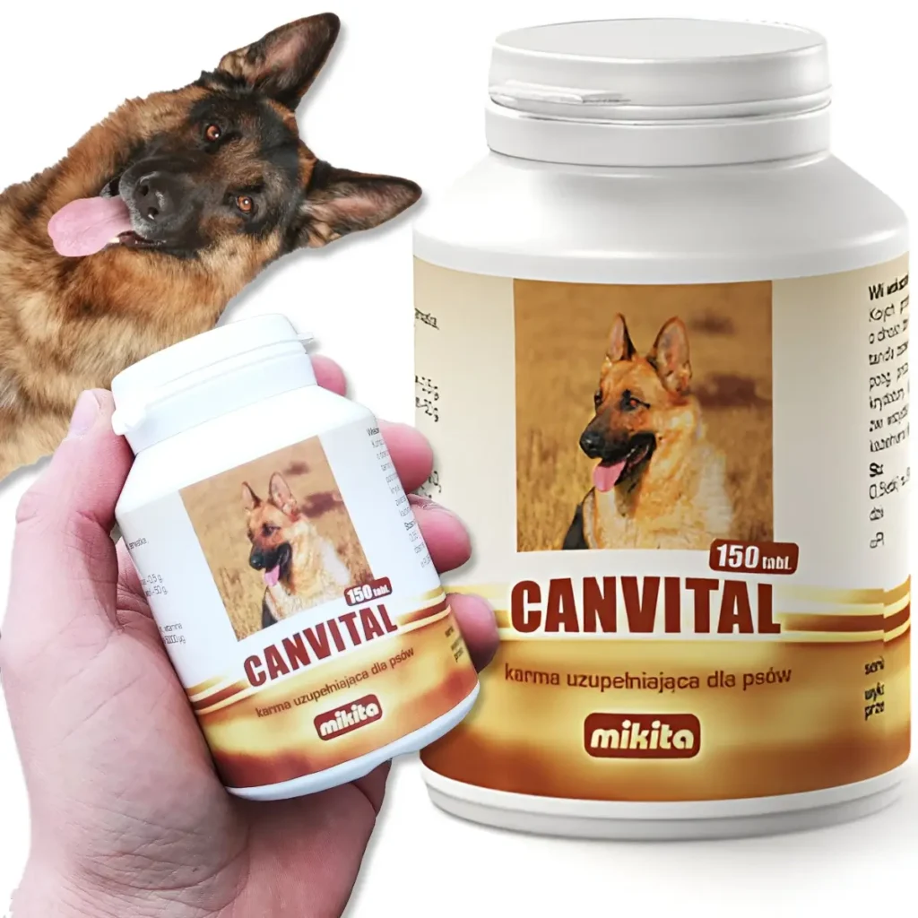 Canvital tabletki dla psów pracujących