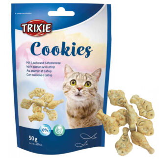 trixie cookies rybki dla kota ciastka