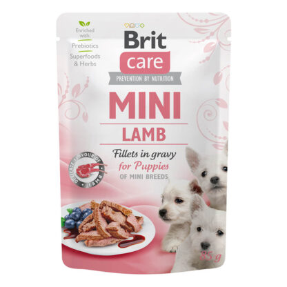 Brit Care mini Puppies Lamb 85g mokra