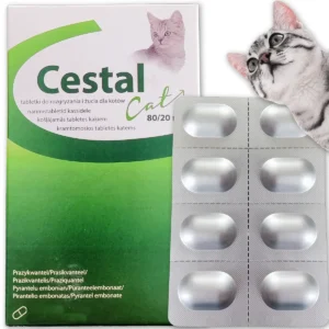 Cestal dla kota 8 tabletek