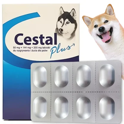 8 tabletek dla kota na robaki