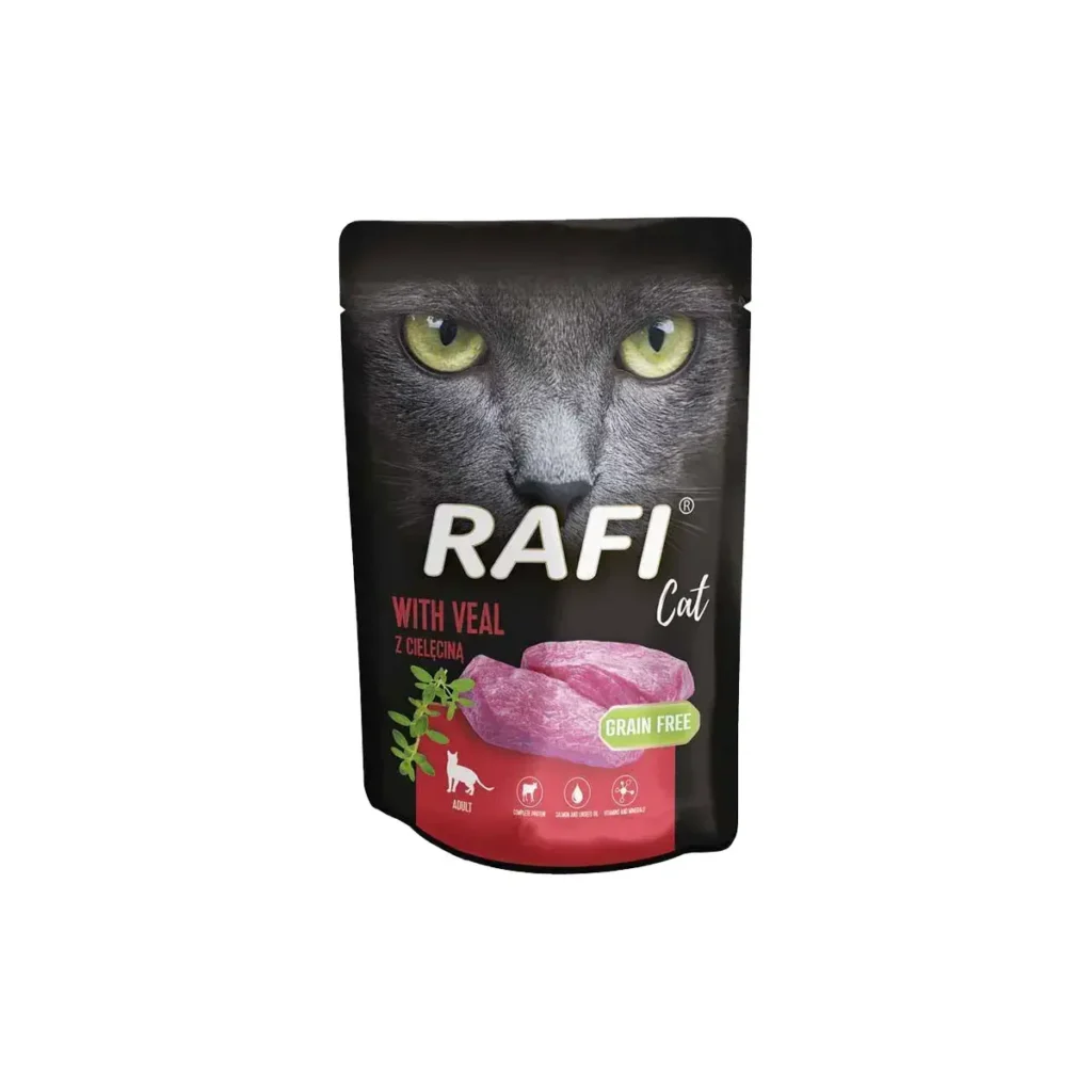 rafi 100g dla kota z cielęciną