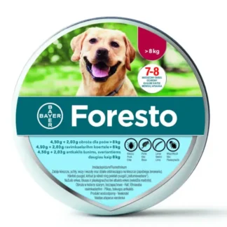 Bayer Foresto Obroża dla psów powyżej 8 kg