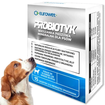 Eurowet Probiotyk dla psa 15 sztuk na trawienie