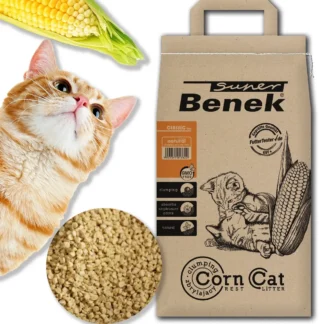 benek corn naturalny dla kota żwirek