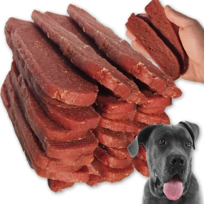 paski z wołowiną dla psa przysmak