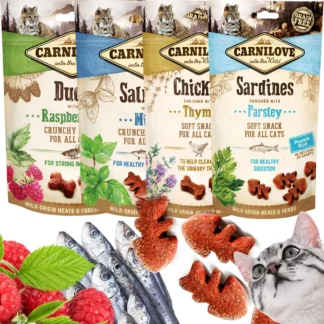 carnilove mix smaków snack dla kota