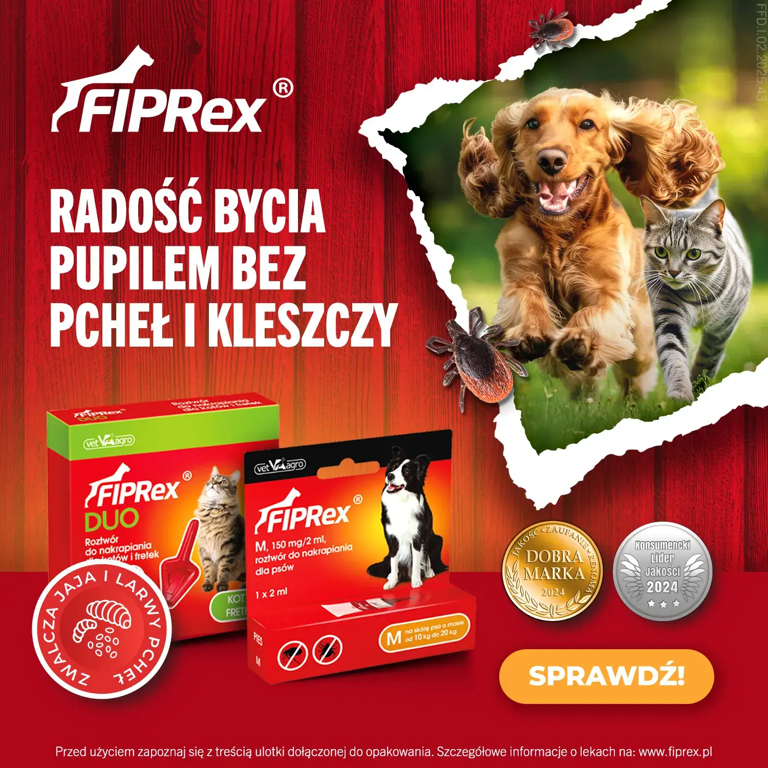 baner fiprex na kleszcze